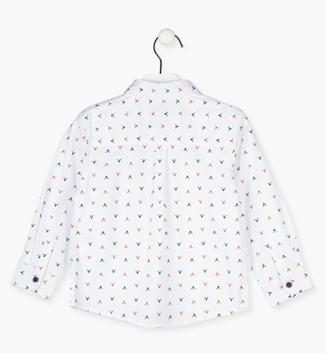 Losan White Patterned Shirt