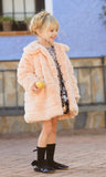 Tutto Piccolo Faux Fur Coat