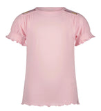 NoNo Pink Top & Ruffle Skirt