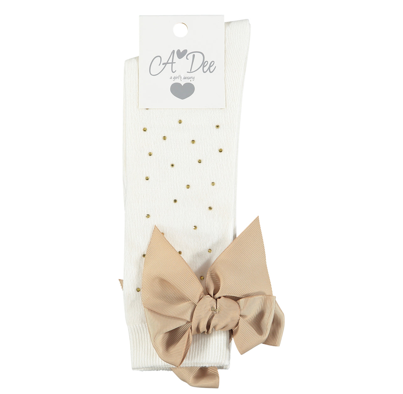 A*Dee | Portia | Diamanté Knee High Socks