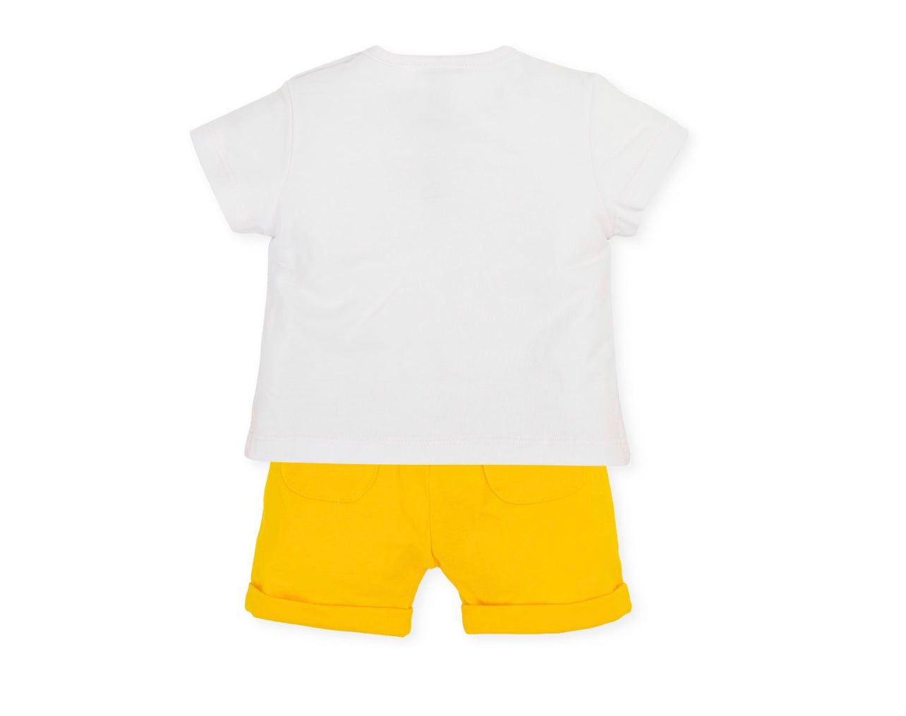 Tutto Piccolo Yellow Short Set