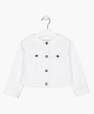 Losan White Denim Jacket