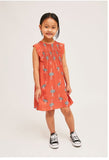 Compañia Fantastica Mini | Smock Ostrich Print Dress