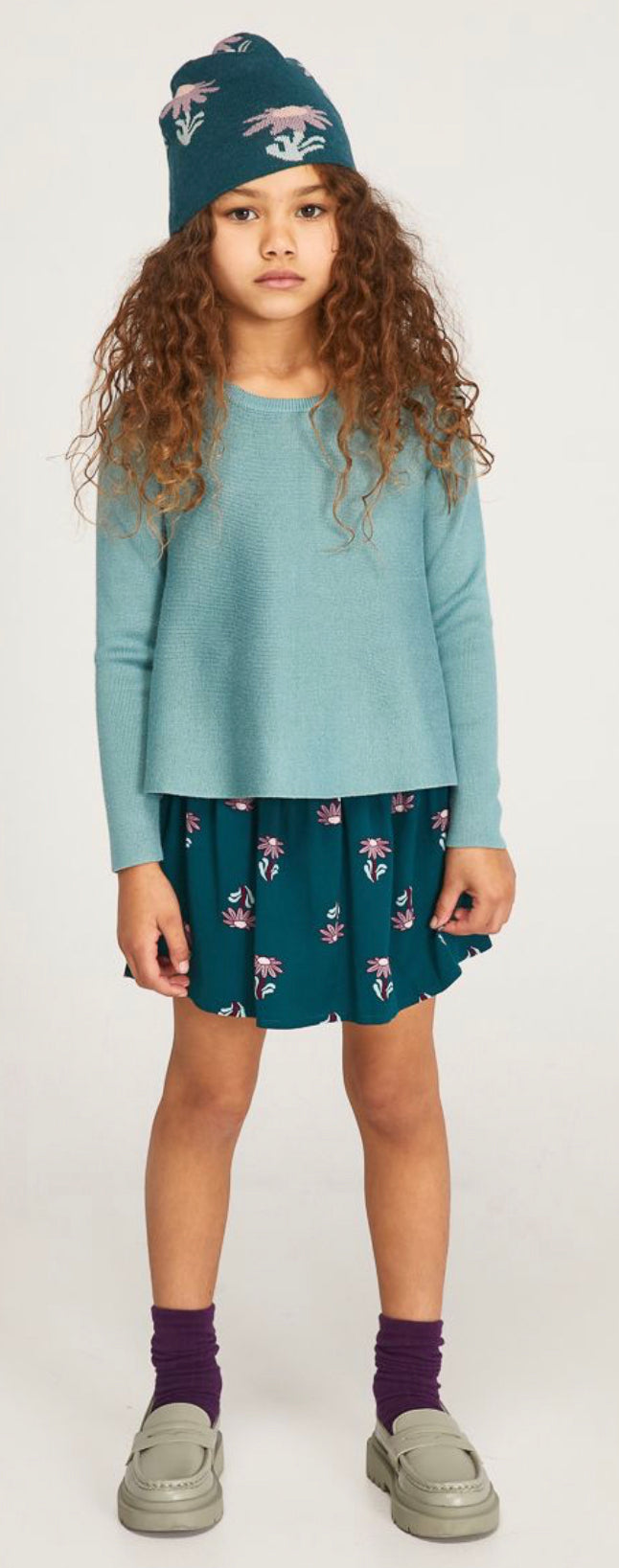 Compañia Fantastica Mini | Blue Flared Top