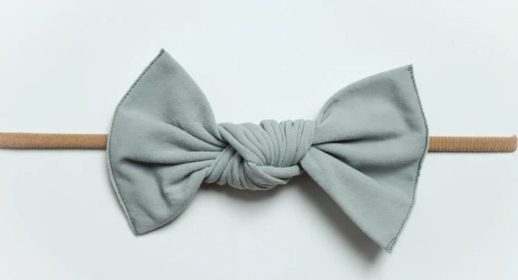 Little Bow Pip | Grey Petite Band