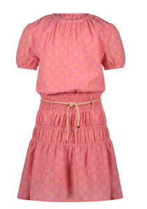 NoNo Manyu Smock Waist Dress