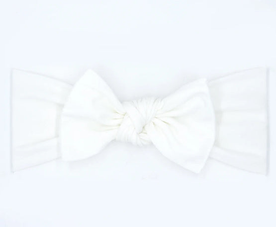 Little Bow Pip | White Pippa Bow