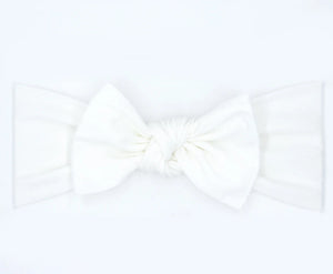 Little Bow Pip | White Pippa Bow