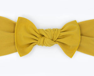 Little Bow Pip | Mustard Pippa Bow