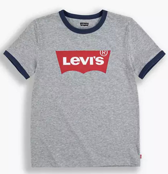 Levi’s Classic Ringer T-shirt in Grey Heather