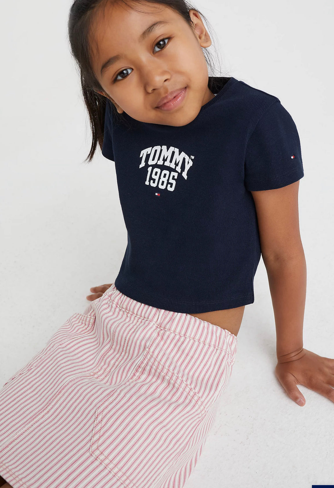 Tommy Hilfiger Railroad Denim Skirt