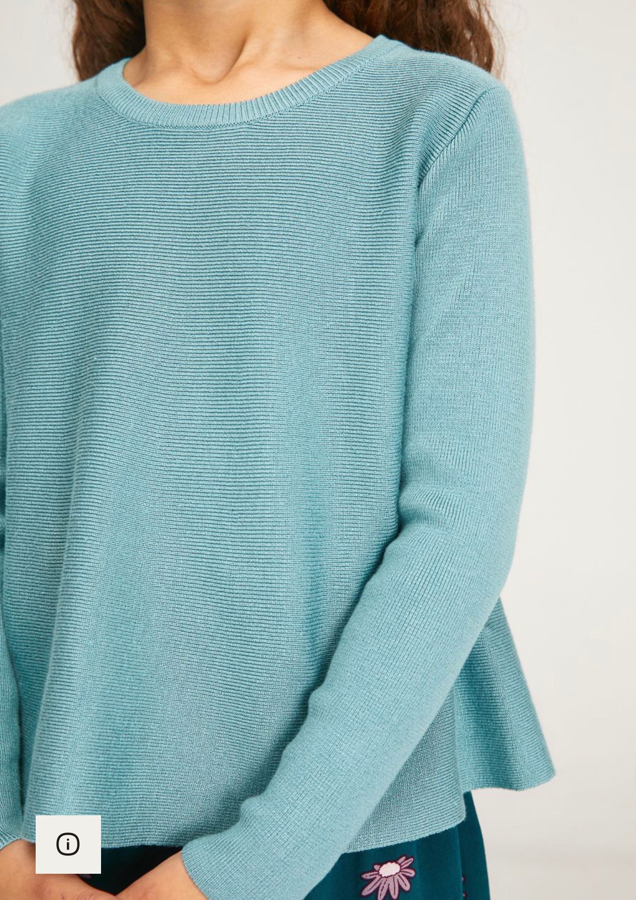 Compañia Fantastica Mini | Blue Flared Top