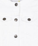 Losan White Denim Jacket