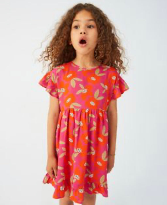 Compañia Fantastica Mini | Orange Dress