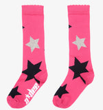 A*Dee | Galaxy Girl | Sunny Pink Glaze Socks