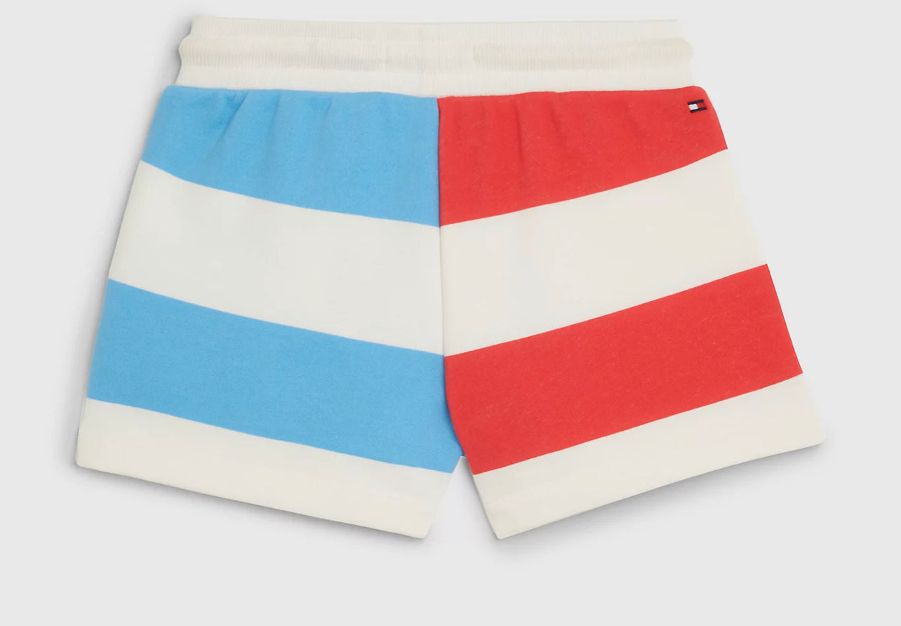 Tommy Hilfiger Colour-Blocked Stripe Shorts