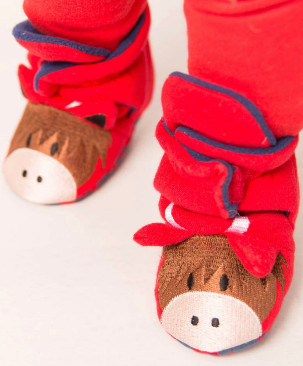 Blade & Rose Highland Cow Booties