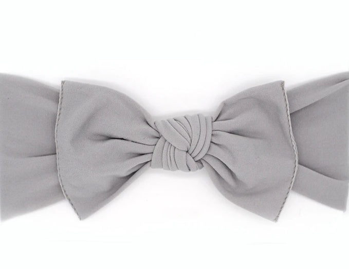 Little Bow Pip | Grey Pippa Bow