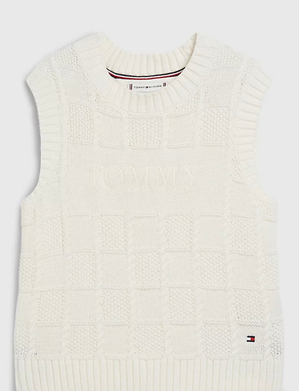 Tommy Hilfiger Cable Knit Vest