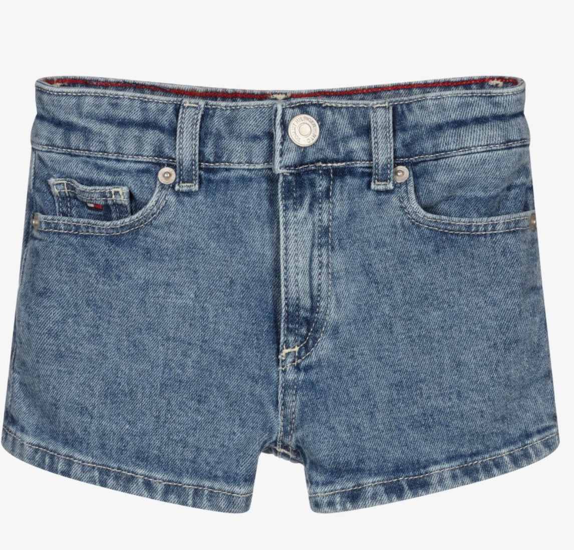 Tommy Hilfiger Girl Blue Denim Shorts