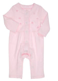 GYMP Footless Babygrow with Lace Bows