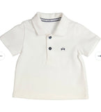 GYMP White Polo Shirt