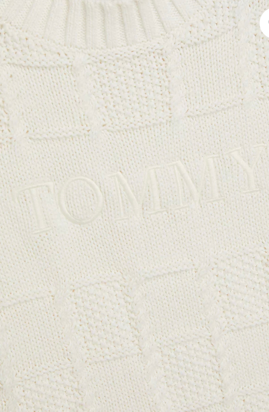 Tommy Hilfiger Cable Knit Vest