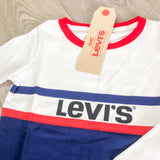 Levi’s Colour Block Tee in White