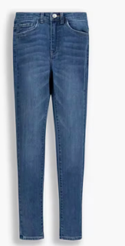 Levi’s Girl 720 High Rise Skinny Jeans - Hometown Blue