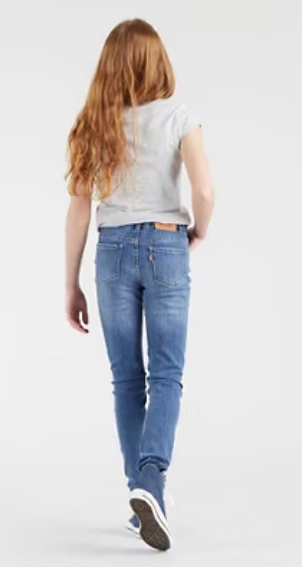 Levi’s Girl 720 High Rise Skinny Jeans - Hometown Blue
