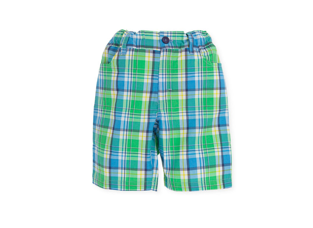 Tutto Piccolo Green Polo Top & Short Set