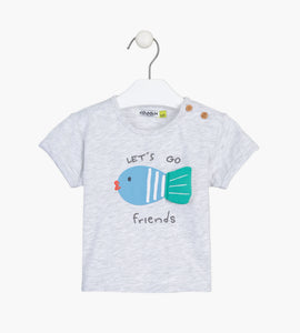 Losan Baby Boy 'Let's Go Friends' T-shirt