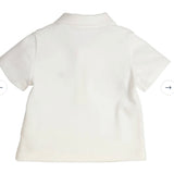 GYMP White Polo Shirt