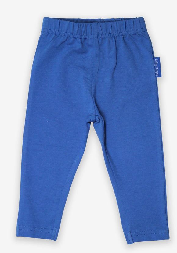 Toby Tiger Organic Blue Leggings