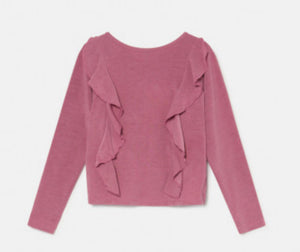 Compañia Fantastica Mini | Pink Ruffle Top