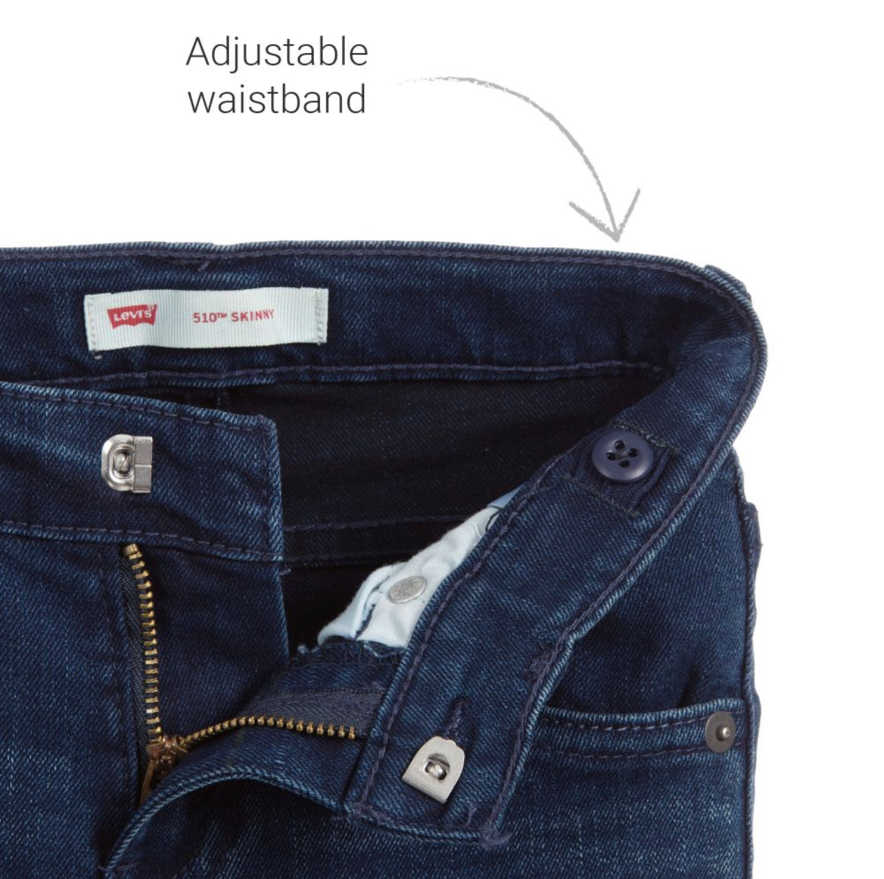 Levi’s Boys 510 Skinny Fit Jeans - Plato